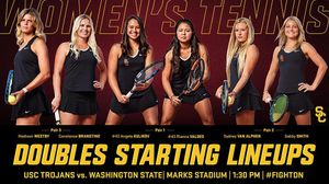 Image post by @uscwomenstennis on Instagram