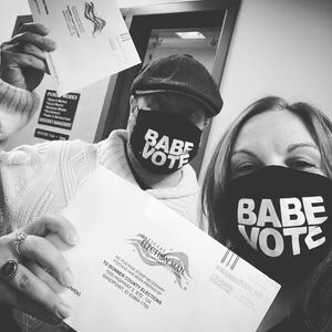Image post by @babevote on Instagram