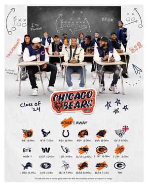 Image post by @chicagobears on Instagram