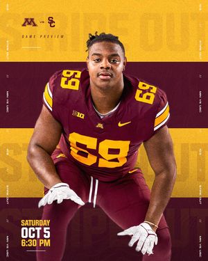 Image post by @gopherfootball on Instagram
