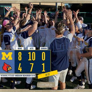 Image post by @umichsoftball on Instagram