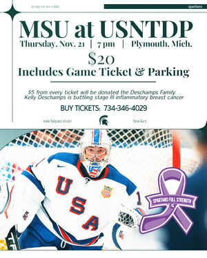 Image post by @msu_hockey on Instagram