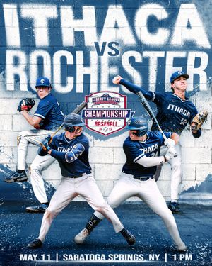 Image post by @Ithaca_Baseball on Twitter