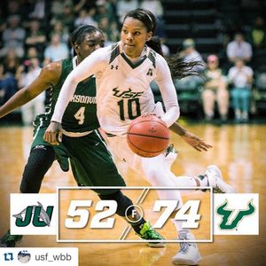 Image post by @usfathletics on Instagram