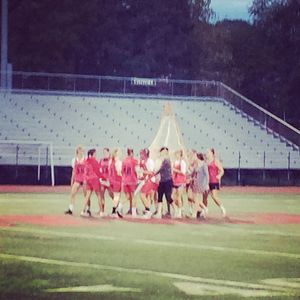 Image post by @catholicu_wlax on Instagram