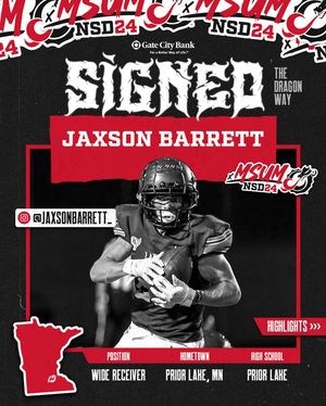 Image post by @msum_football on Instagram