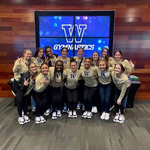 Image post by @uwgymnastics on Instagram