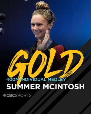Image post by @cbcolympics on Instagram