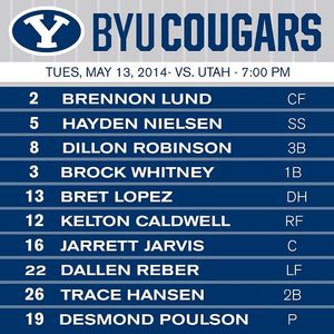 Image post by @byubaseball on Instagram