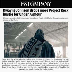 Image post by @therock on Instagram