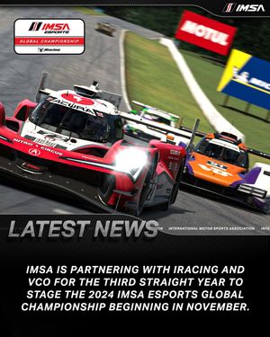 Image post by @imsa_racing on Instagram