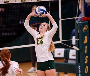 Image post by @ndsuvolleyball on Instagram