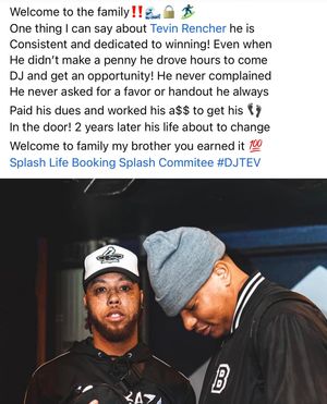 Image post by @iamdjtev on Instagram