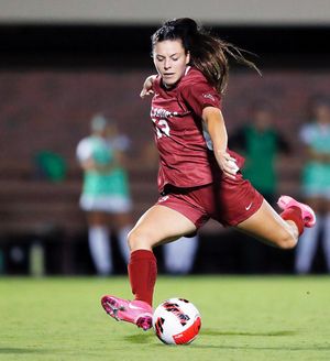 Image post by @ou_wsoccer on Instagram