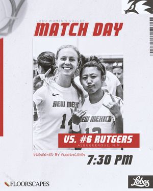 Image post by @UNMLoboWSoccer on Twitter