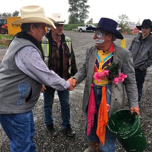 Image post by @cloverdalerodeo on Instagram