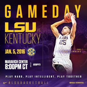 Image post by @lsubasketball on Instagram