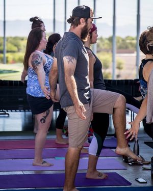 Image post by @yogapartylive on Instagram