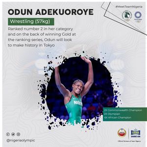 Image post by @nigeriaolympic on Instagram