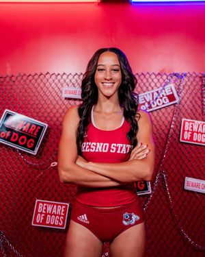 Image post by @fresnostate_tracknfield on Instagram
