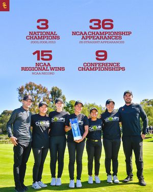 Image post by @uscwomensgolf on Instagram