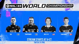 Image post by @NHL on Twitter