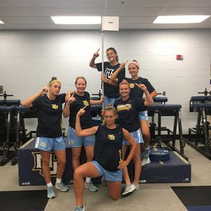 Image post by @marquettewlax on Instagram