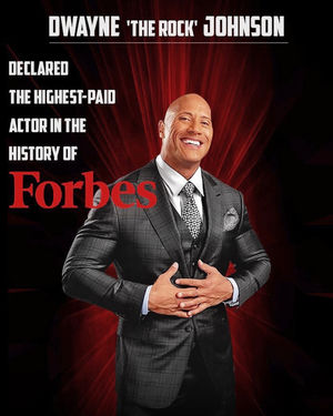 Image post by @therock on Instagram