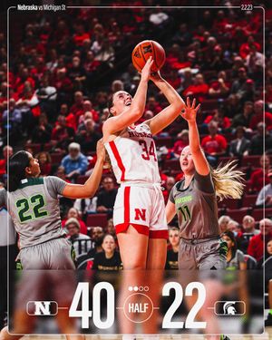 Image post by @HuskersWBB on Twitter