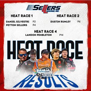 Image post by @SellersRacing on Facebook