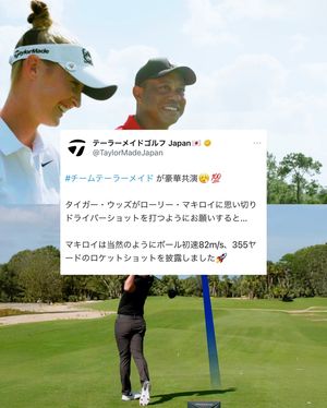 Image post by @taylormade_golf_japan on Instagram