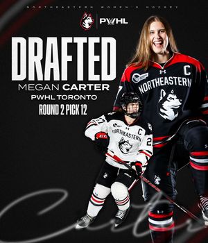 Image post by @GoNUwhockey on Twitter