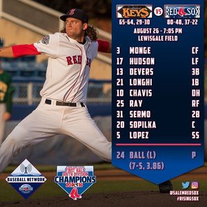 Image post by @salemredsox on Instagram