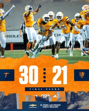 Image post by @UTEPFB on Twitter