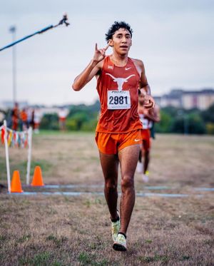 Image post by @NCAATrackField on Twitter