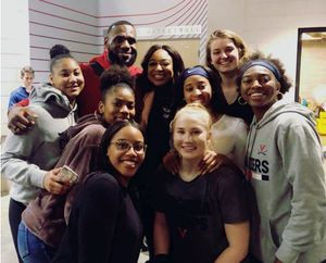 Image post by @UVAWomensHoops on Twitter