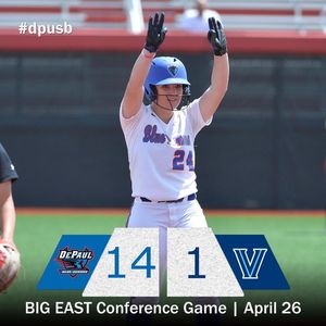 Image post by @DePaulBlueDemons on Facebook