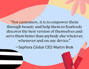 Image post by @Sephora on Twitter