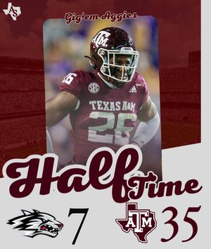 Image post by @aggiessideline on Instagram