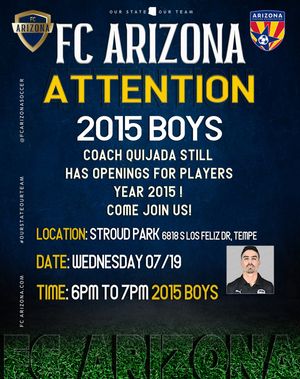 Image post by @fcarizonasoccer on Instagram