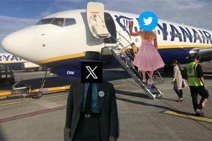Image post by @Ryanair on Twitter