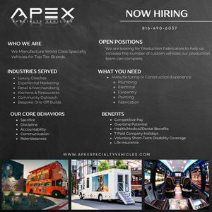 Image post by @apexspecialtyvehicles on Instagram