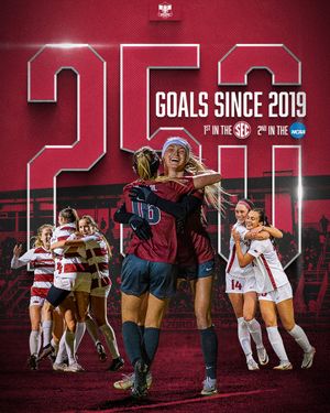 Image post by @RazorbackSoccer on Twitter