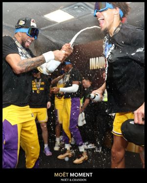 Image post by @lakers on Instagram
