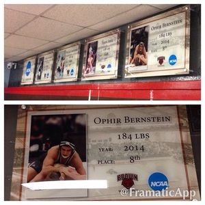 Image post by @brownu_wrestle on Instagram