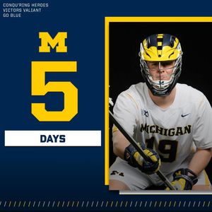 Image post by @umichlacrosse on Instagram