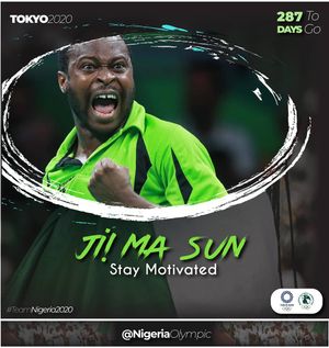 Image post by @nigeriaolympic on Instagram