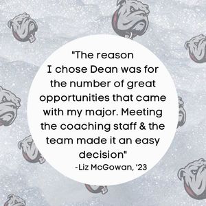 Image post by @deancollege_wlax on Instagram