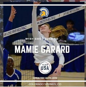 Image post by @sanjosestatevb on Instagram