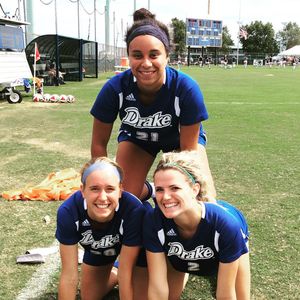 Image post by @drakewomensoccer on Instagram